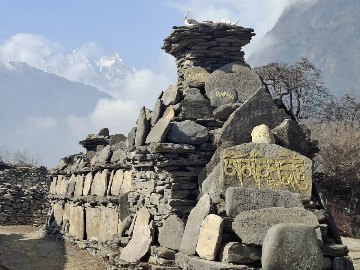 Buddhist Mani Stones