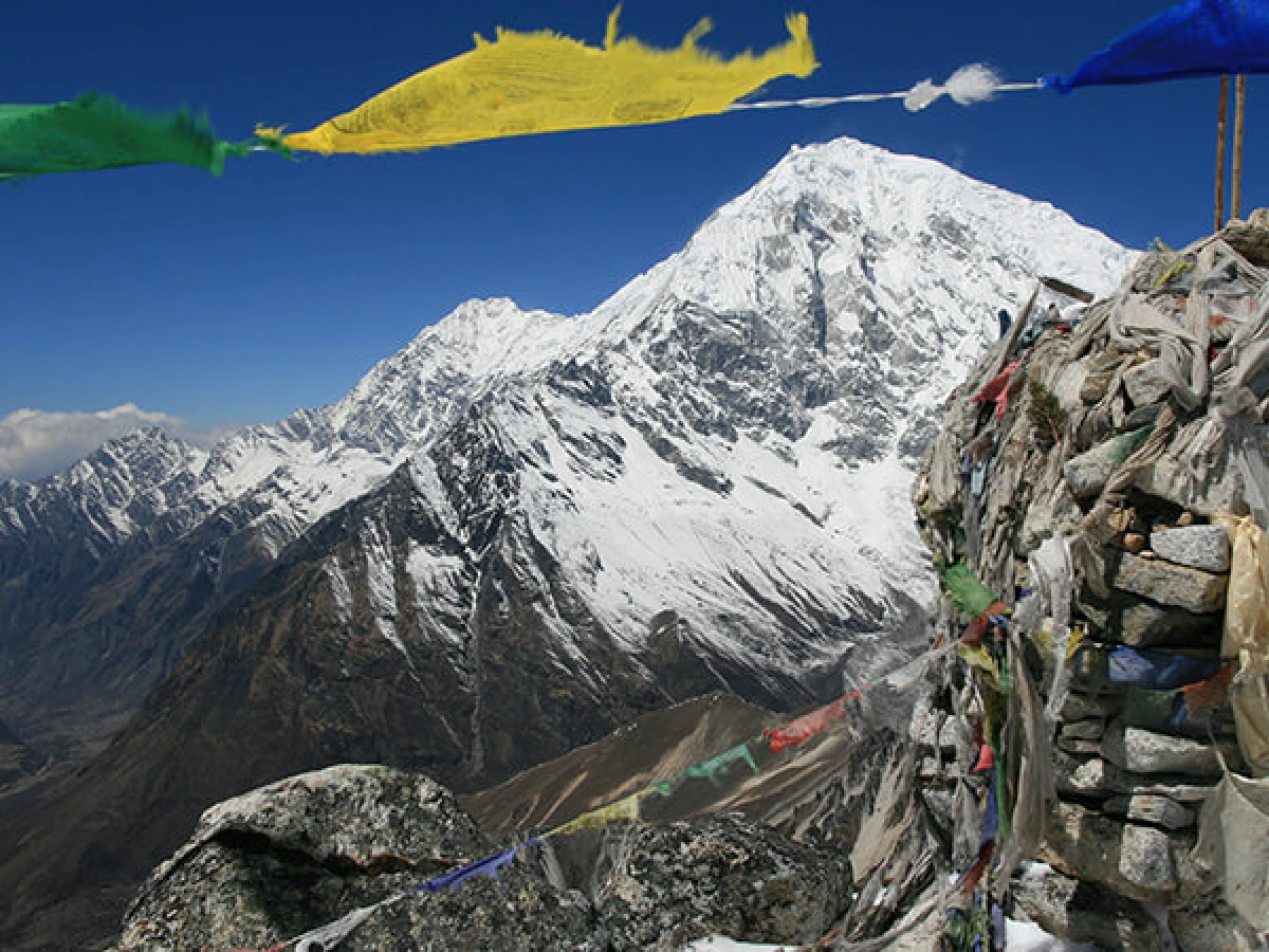 View from Tserggo Ri Chergori